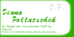 diana pollatschek business card